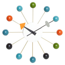 Vitra Ball Clock, Multi, 33cm Multi